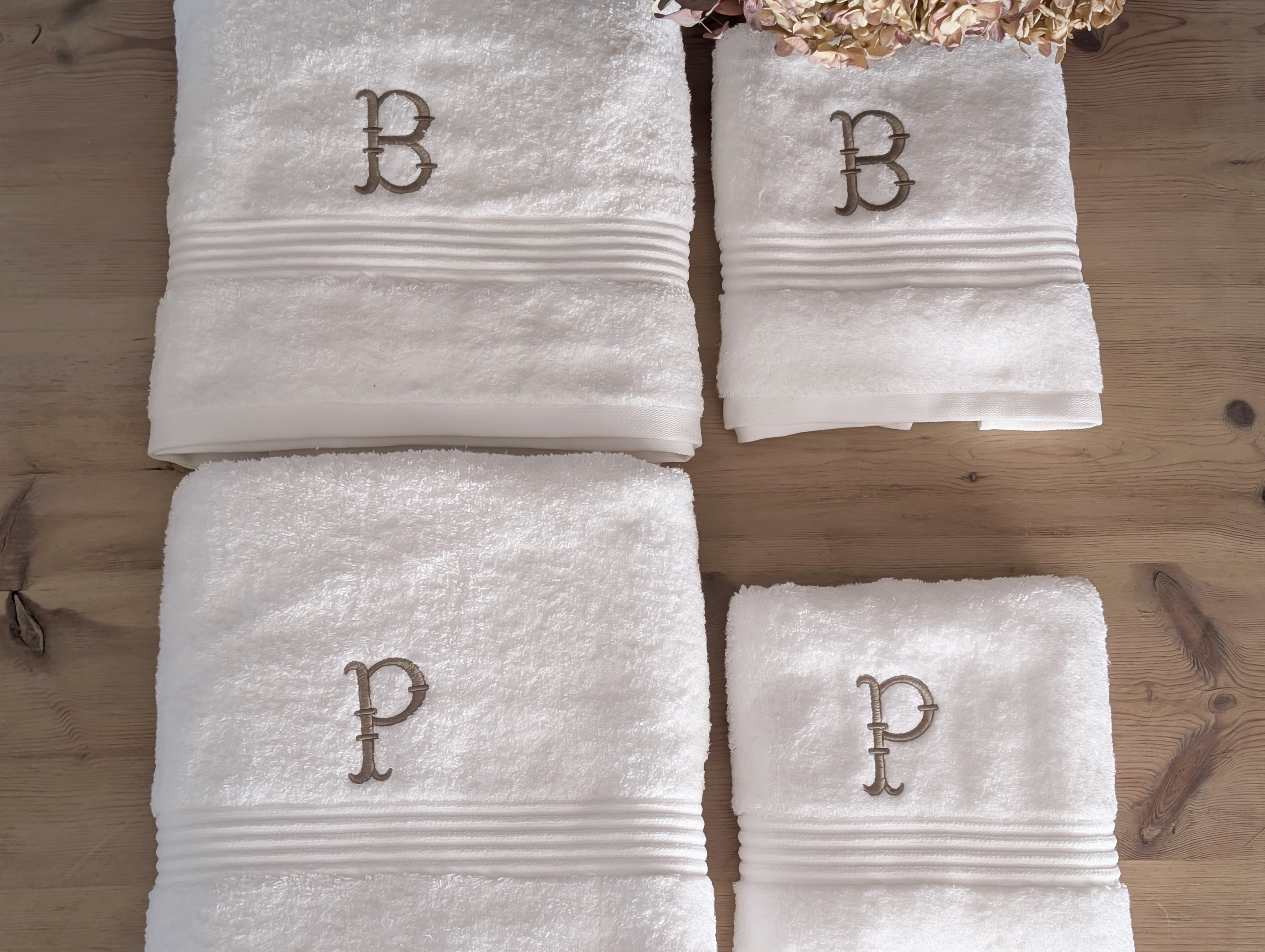 BAIN: toallas rizo  (set de 2)