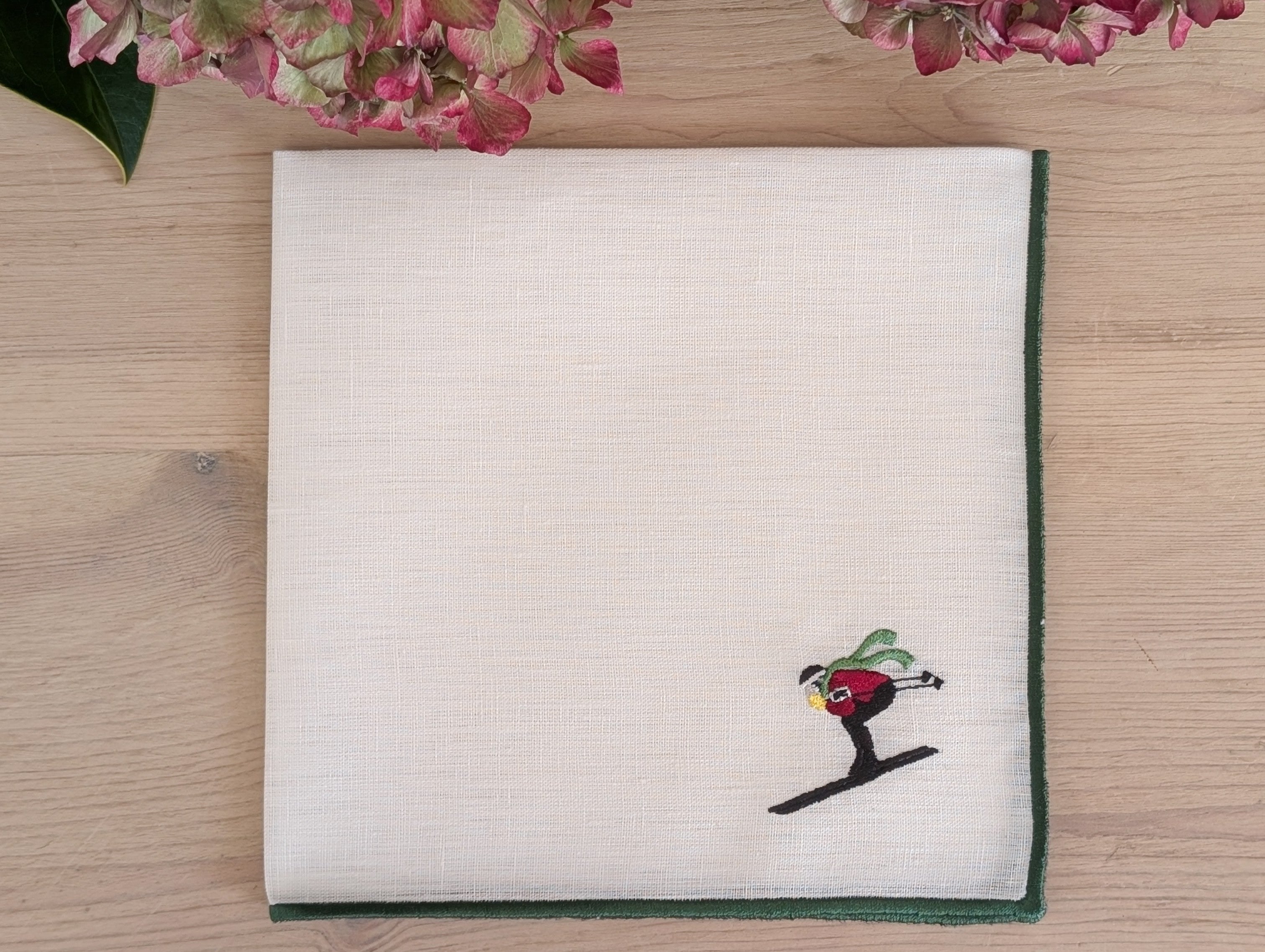 SKI: servilletas lino ski (set de 6)