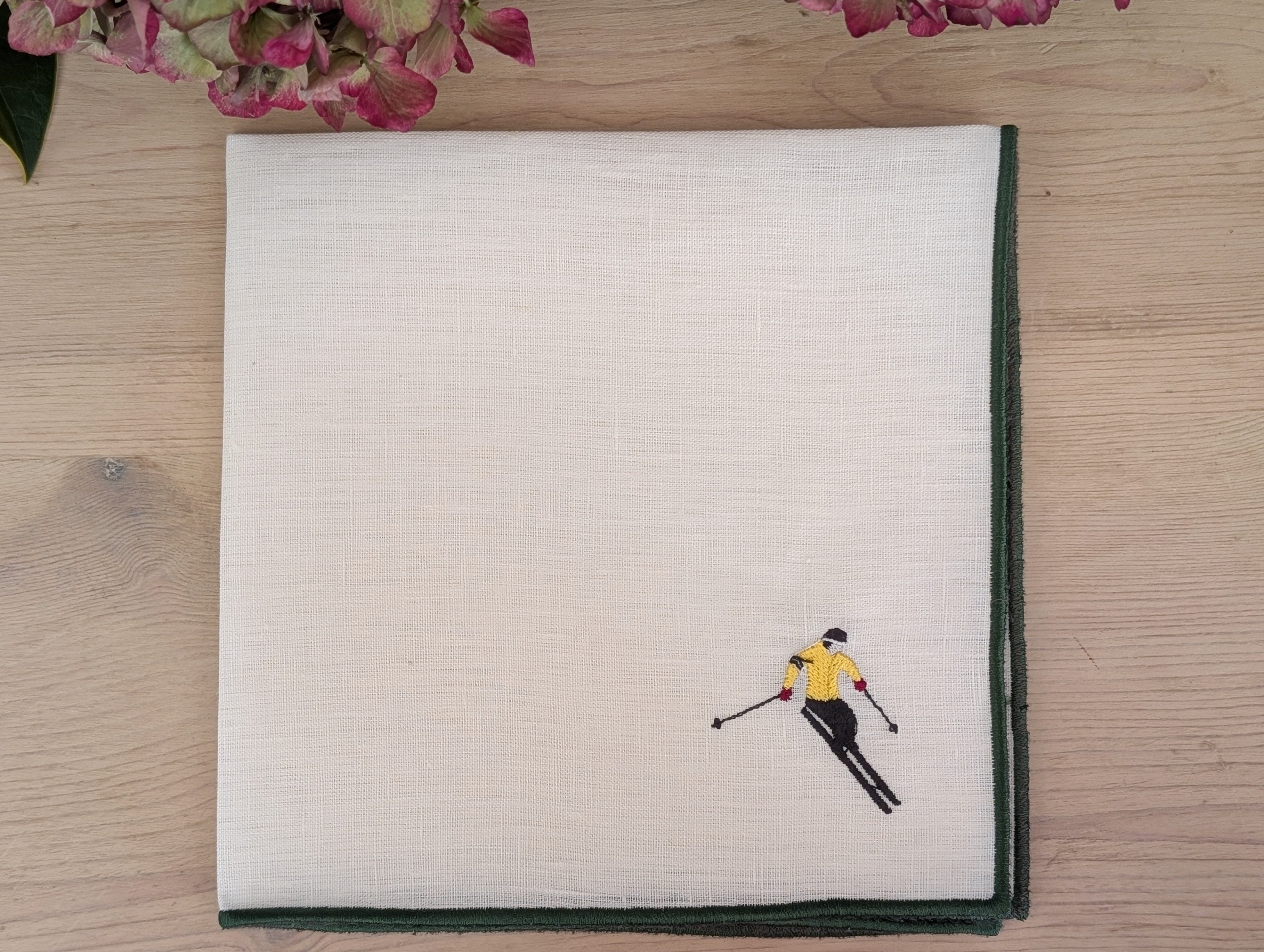 SKI: servilletas lino ski (set de 6)